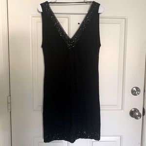 Black Lily Jean sequin dress